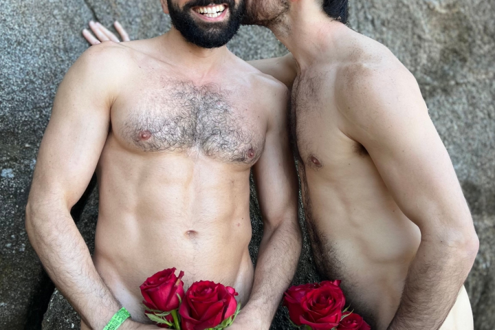 a man posing for a picture